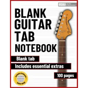 Independently published Guitar Tab notebook - blank tablature sheets including chord fingering charts 8.5x11: For beginners and professionals, students and teachers, song writing, composition and...