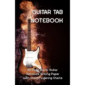 Independently published GUITAR TAB NOTEBOOK (Pocket Size): Blank Tablature & Chord Book for Guitar Manuscripts, with Chord Boxes & 6 Line Tabs, A5 Format, 110 Premium Pages. For Students, Teachers,...