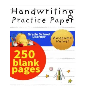 Independently published Handwriting Practice Paper for Kids: 250-Page Dotted Line Notebook (Handwriting Practice Paper Notebook / Blank Handwriting Practice Books For Kids