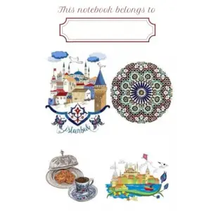 Independently published Istanbul Cute Notebook: Cute Istanbul notebook for school, high school, college