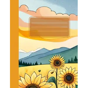 Independently published Journal Watercolor Sunflower