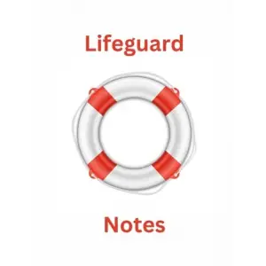 Independently published Lifeguard Notebook
