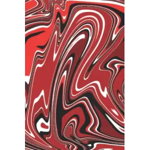 Independently published Marbleized Red Journal