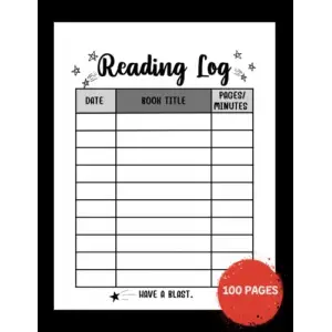 Independently published My Reading Log: Kids Reading Log Reading Journal For Ages 7-12 Record Chart A Simple Reading Log for Kids