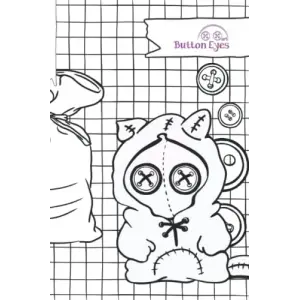 Independently published notebook Button Eyes Costal: cuadriculado, con márgenes (Spanish Edition)