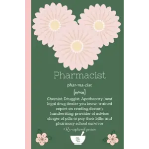 Independently published Pharmacist Notebook: Fun Writing Journal for Pharmacists or Pharmacy Students