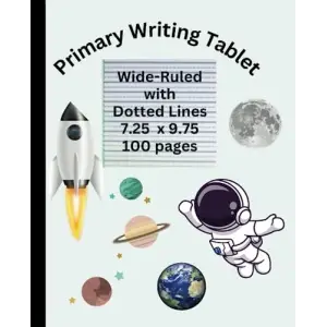 Independently published Primary Writing Journal For Grades K-2 With Dotted Midline To Help Learn And Practice ABCs. Upper and Lower Case Alphabet Is The First Page, With 100 Pages For Writing Practice