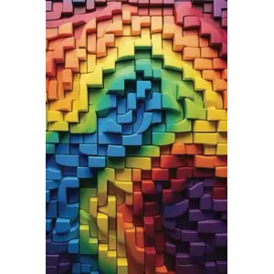 Independently published Rainbow Puzzle Journal
