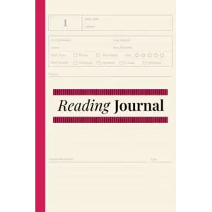 Independently published Reading Journal: Record and Review 100 Books, Reading Tracker, Reading Log Journal for Book Lovers with Ruby Red Cover