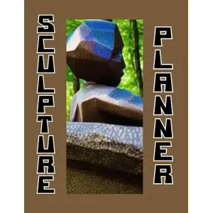 Independently published Sculpture Planner:, Sketchbook for 3D, Isometric Dot Grid, Drawing