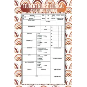 Independently published Student Nurse Clinical Experience Journal: Personalized Student Nurse Brain Sheet and Reflection Journal - Nurse Appreciation Gifts For Men Women, ... Cute Alternative Greet...