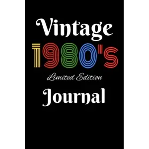 Independently published Vintage 1980s Journal