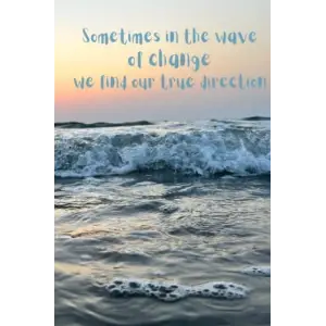 Independently published Wave Of Change: Ideal for Manifestation Journal, Dairy Writing, Affirmations, Thoughts Reflection, 120 Pages