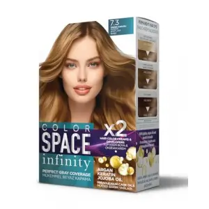 Infınıty Set Saç Boyası 7.3 Fındık Kabuğu