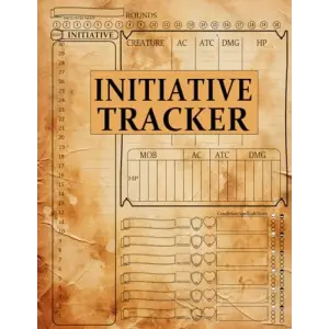 Initiative Tracker: manage encounters with this RPG Encounter Tracker, designed for fast and easy combat organization in games. Tailored for 1 to 6 ... conditions, and player and enemy stats,dnd 5e