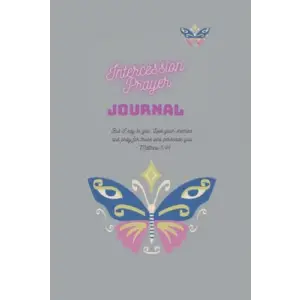 Intercession prayer journal