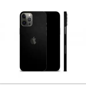 iPhone 12 Pro mat siyah arka kaplama