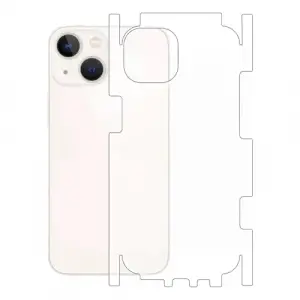 iPhone 13 uyumlu şeffaf 360 arka kaplama