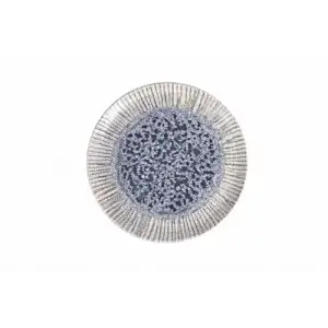 Iris Blue Düz Tabak 20cm