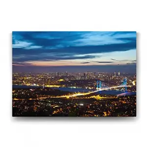 İstanbul Panorama Tablosu - 90x60cm