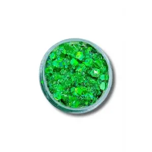 Jel Formlu Parlak Glitter - Deep Forest Green