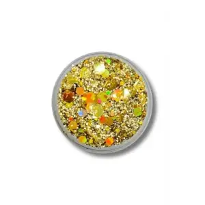 Jel Formlu Parlak Glitter - Laser Gold