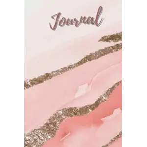 Journal: Shimmering Pink Watercolor
