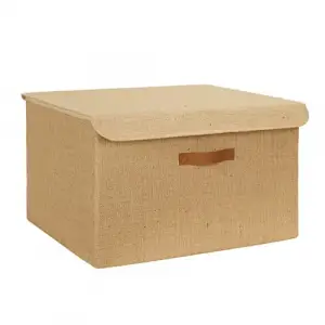 Jüt Kapaklı Kutu 48 x 40 x 30 cm