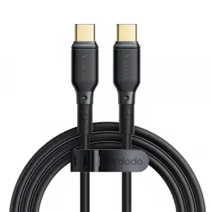 Kablo; Ca-3311 Typec Typec 240W Hızlı Data Şarj 2Mt, Siyah