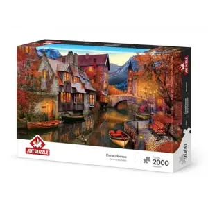 Kanal Boyu Evleri 2000 Parça Puzzle