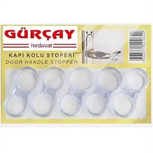 Kapı Kolu Stoperi Silikon Lastik Paket, 5li