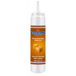 Karamel aromalı dekor sos 750 G
