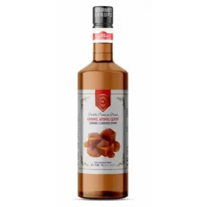 Karamel Aromalı Şurup 700 ML, Pet Şişe