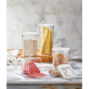 Kare Şeffaf Saklama Kabı, 5Li Set