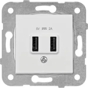 Karre Beyaz USB Priz 5V 2A