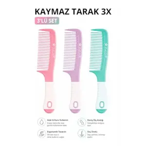 Kaymaz Tarak 3lü Set