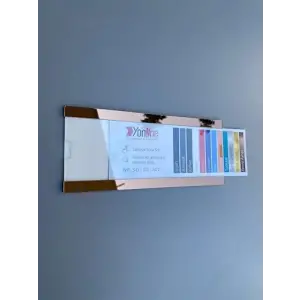 Kendinden Yapışkanlı Bronz Kapı İsimliği