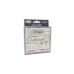 Kendo 8X 300m Multicolor Örgü İp 0.18mm