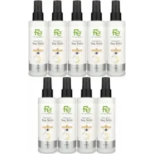 Keratin Saç Sütü 200ml, 9lu Set