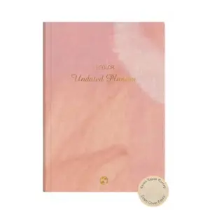 Keten Ciltli Süresiz Planlayıcı Pembe 17x24