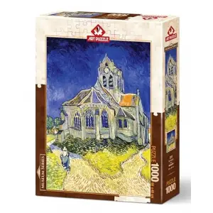 Kilise, Vincent Van Gogh 1000 Parça Puzzle