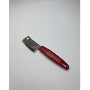 Kırmızı Saplı Paslanmaz Çelik Peynir Bıçağı