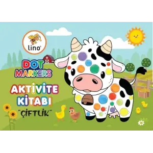 Kitabı Çiftlik Dot Markers Boyama
