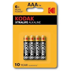 Kodak 30414129 Alkalin Pil, Siyah