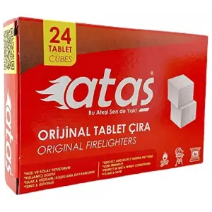 Kömür tutuşturucu tablet çıra