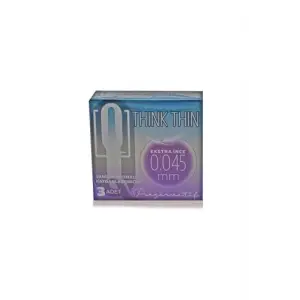 Kondom Think Thin 3Lü Extra Ince 0,045 Mm