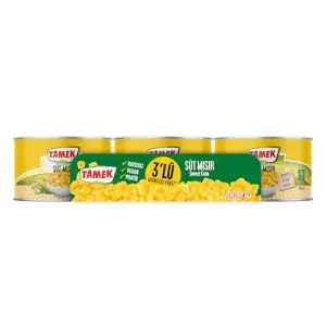 Konserve Mısır 210 g x 3 Adet