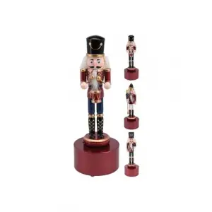 Koopman New Year Nutcracker Müzik Kutusu 22 cm