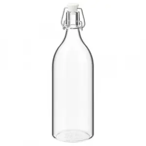 Korken 1 L Cam Su Şişesi