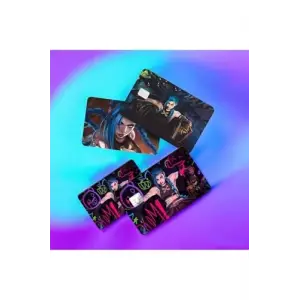 Kredi Kartı Sticker - Arcane, 4 Adet